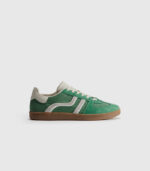 Green sneakers
